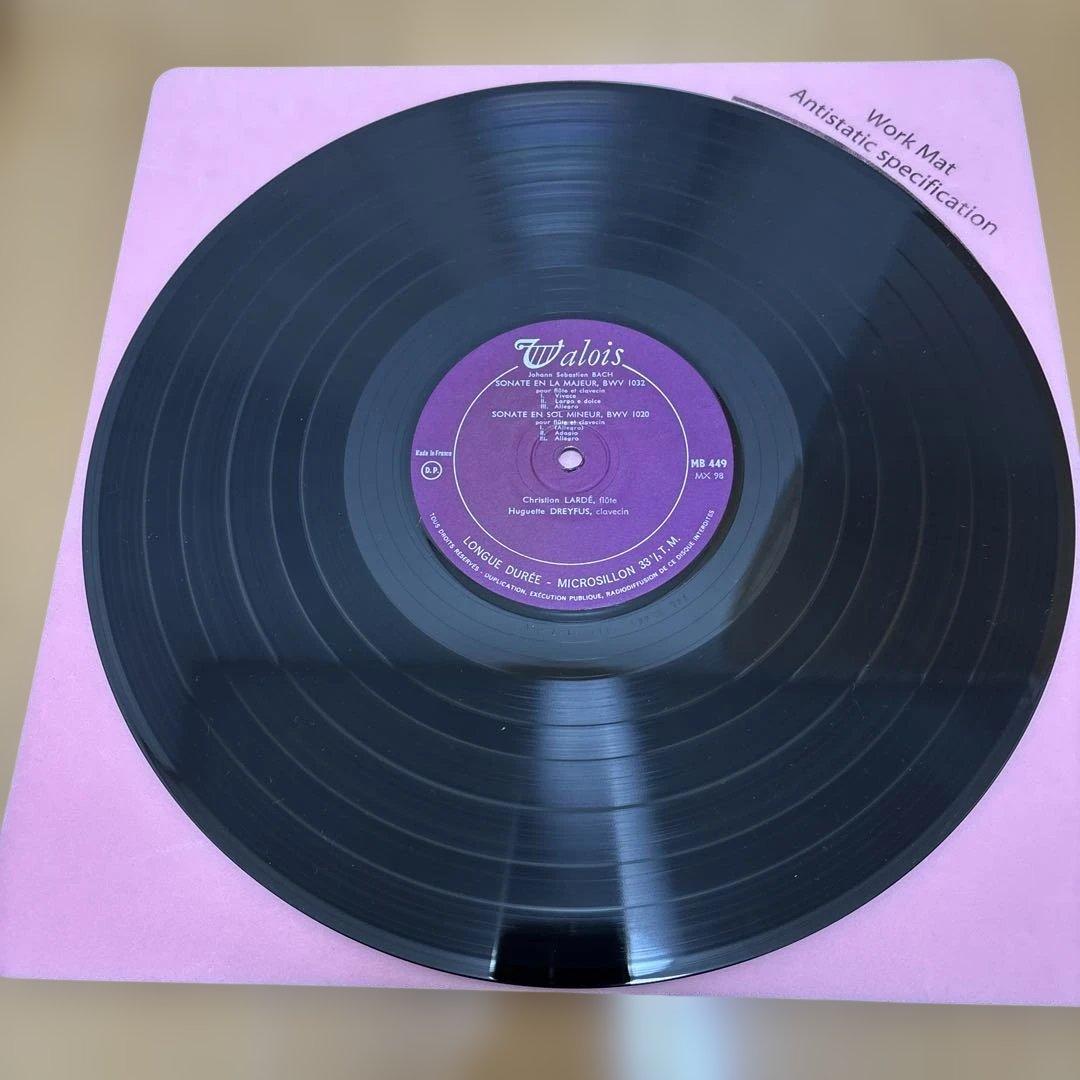 仏Walois原盤MB449 初回MONO MX97/98 バッハ