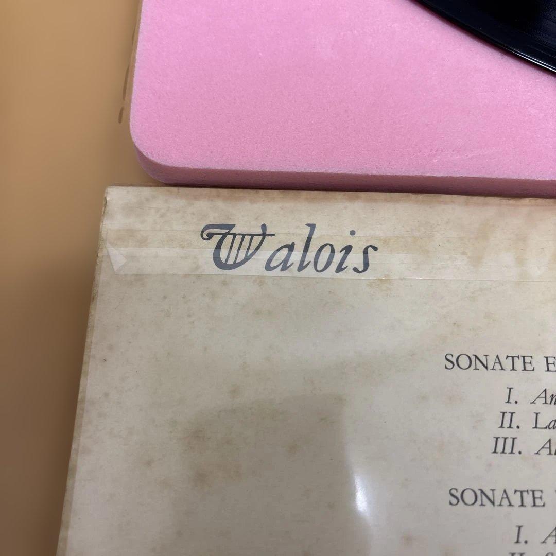 仏Walois原盤MB449 初回MONO MX97/98 バッハ