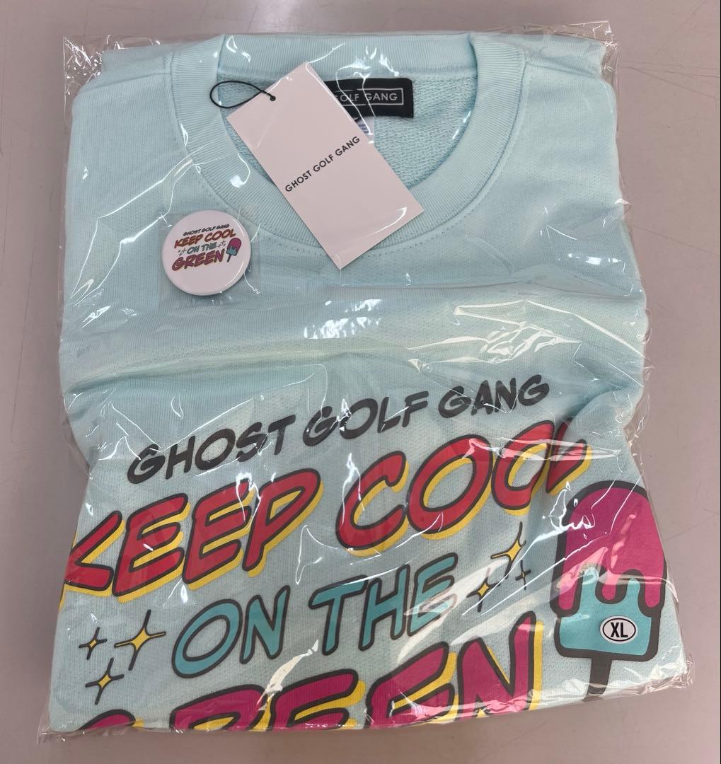 【GHOST GOLF GANG】 半袖スウェットシャツ XLサイズ