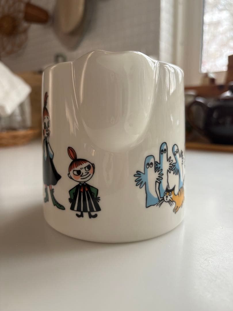 アラビア/ムーミン ハッピーファミリー/ピッチャー/廃盤 美品/ARABIA