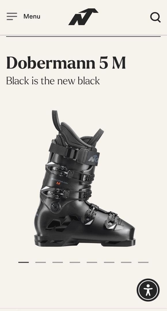 値下げ！Nordica DOBERMANNスキーブーツ 25.5cm