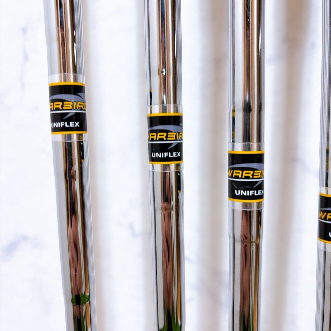 キャロウェイ　ウォーバード　ゴルフクラブ　メンズアイアンセット　右利き　スチール