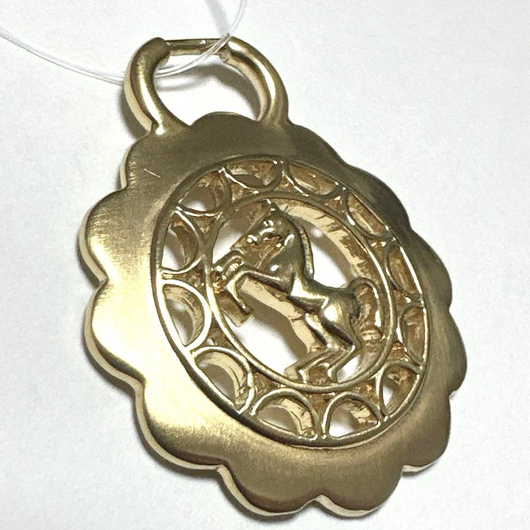 極美品　HERMES　エルメス　ブローチ　ペントップ　チャーム　馬　ホース