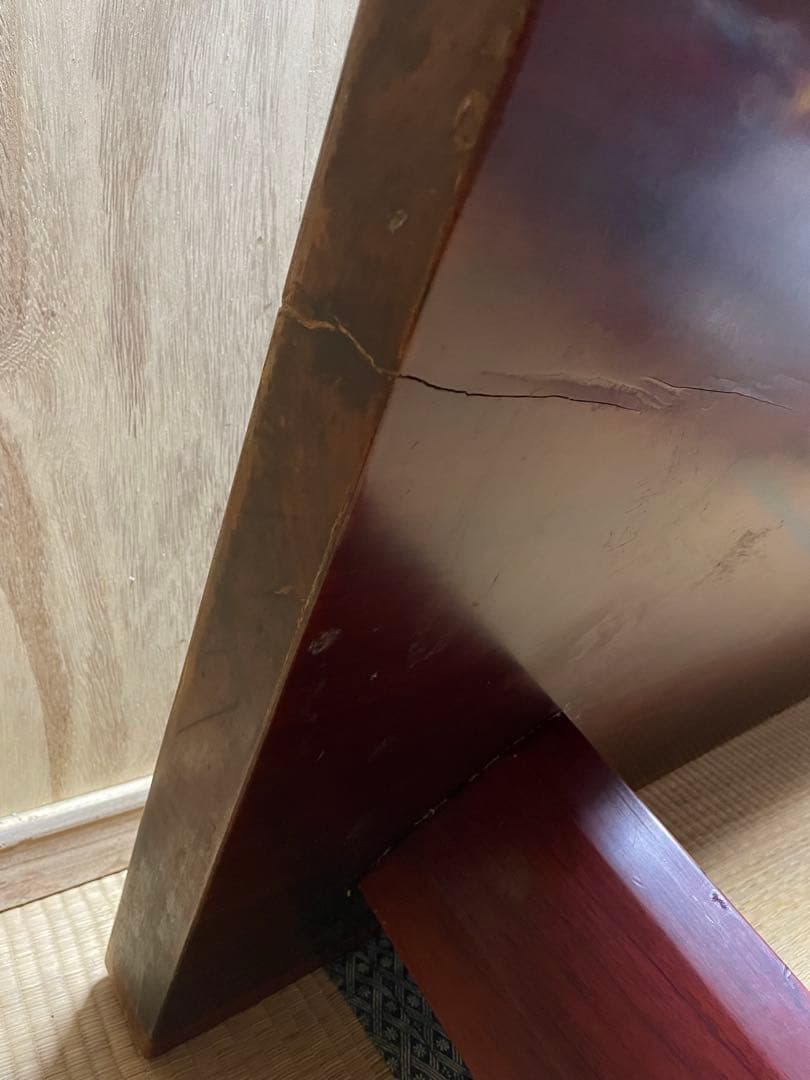 値下げ花梨【かりん】一枚板ローテーブル