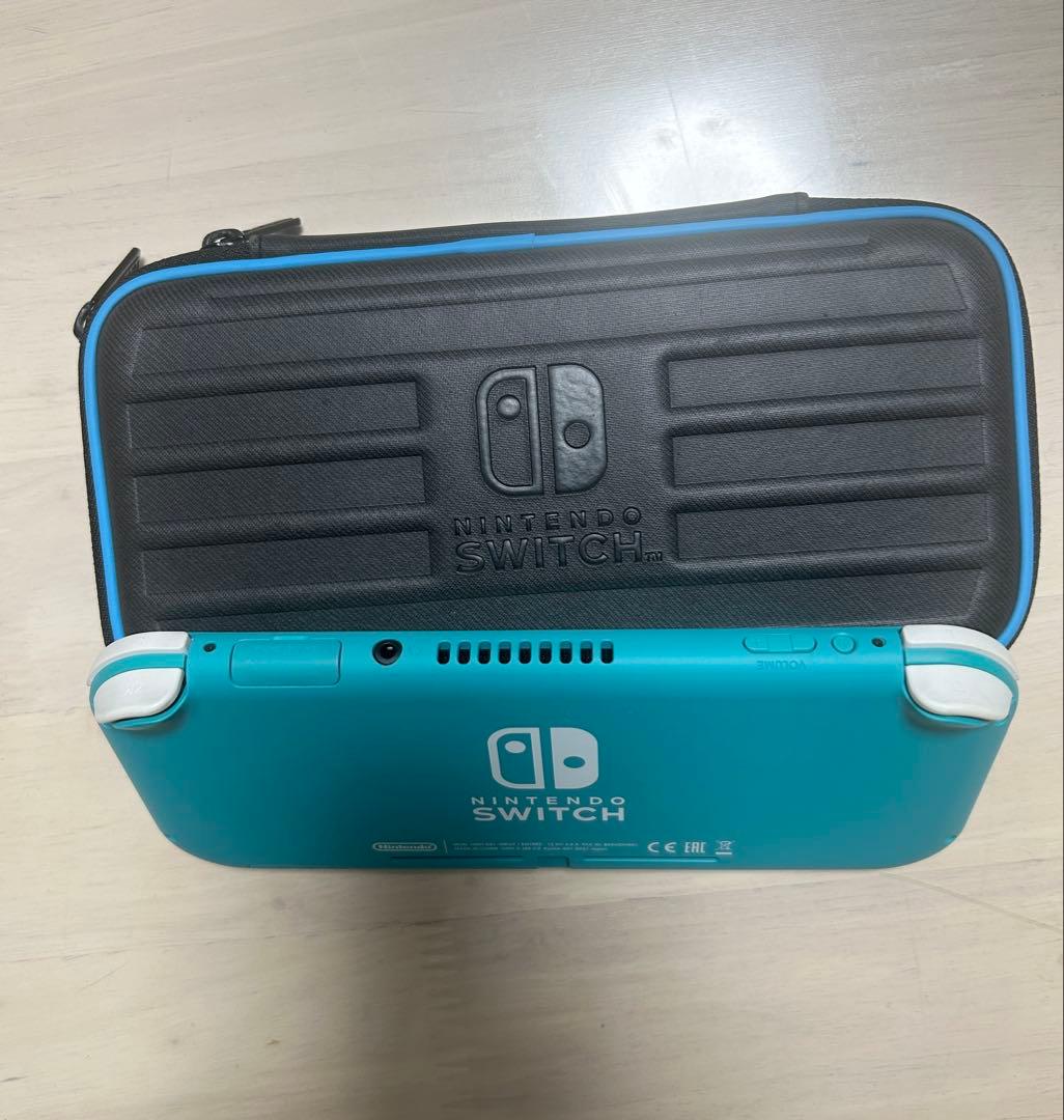 Nintendo Switch Lite ターコイズ 本体 充電器/ケース付き