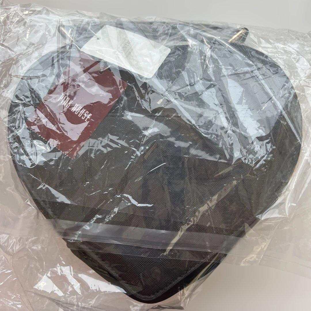 PINK HOUSE ハート型ショルダーバッグ ブラック 新品未使用