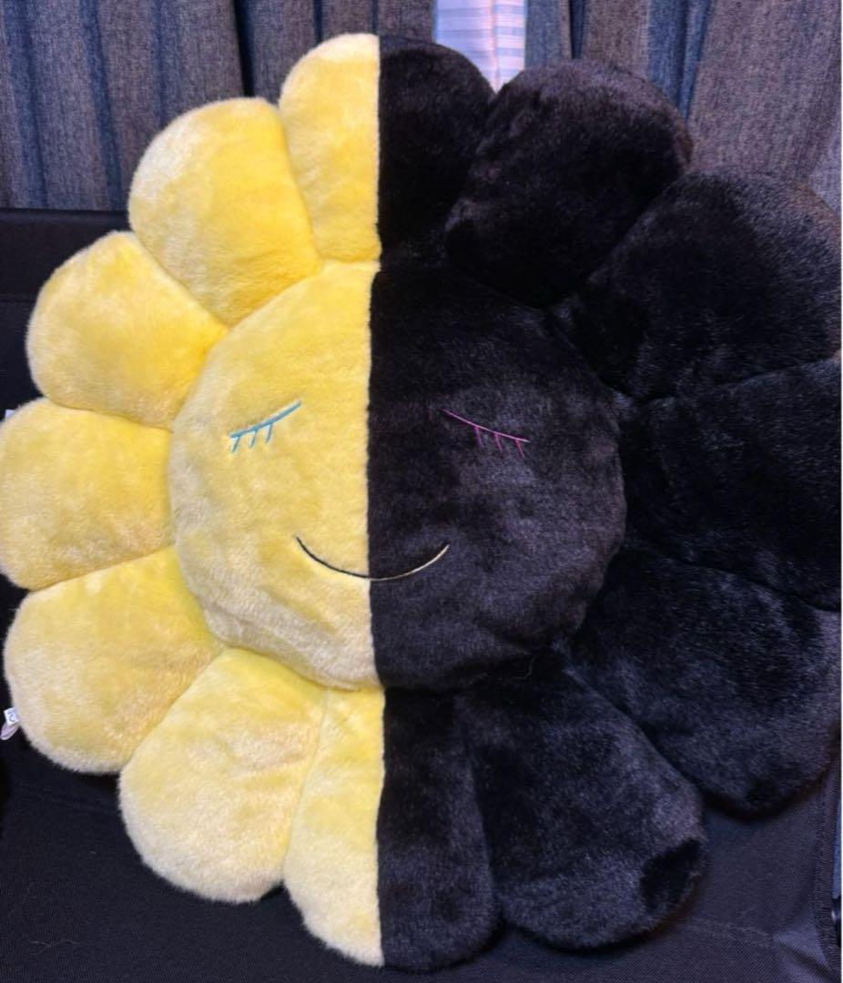 【村上隆】カイカイキキ Youtuberヒカルコラボクッション 60cm