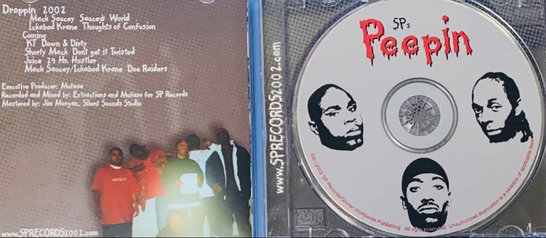 SP's / Peepin カリG-RAP G-FUNK GANGSTA