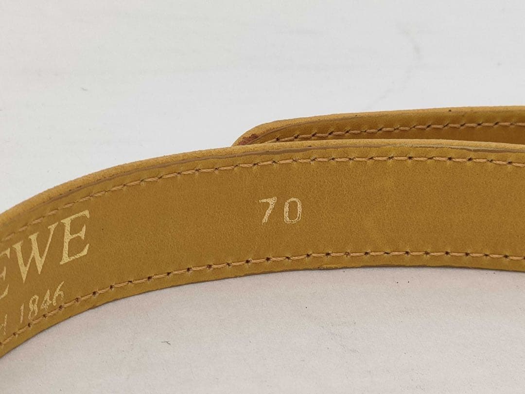 ✨極美品✨LOEWE ロエベ アナグラム レザー ベルト