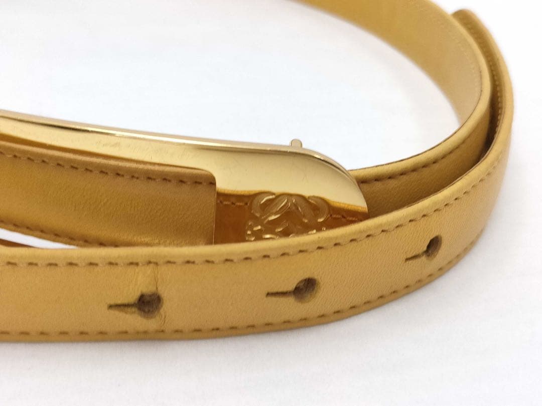 ✨極美品✨LOEWE ロエベ アナグラム レザー ベルト