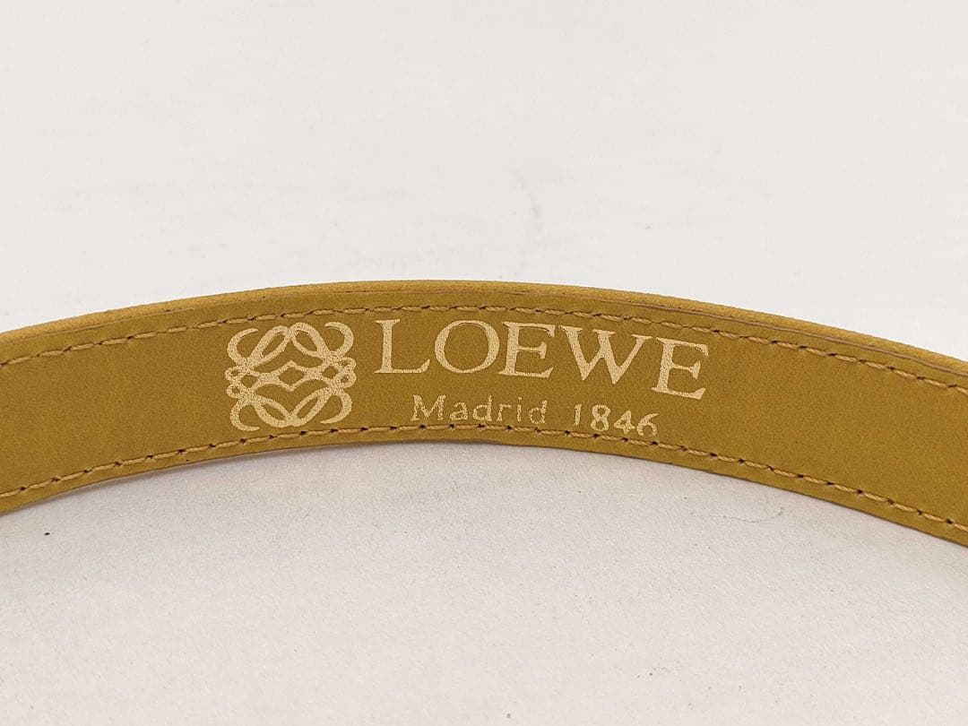 ✨極美品✨LOEWE ロエベ アナグラム レザー ベルト