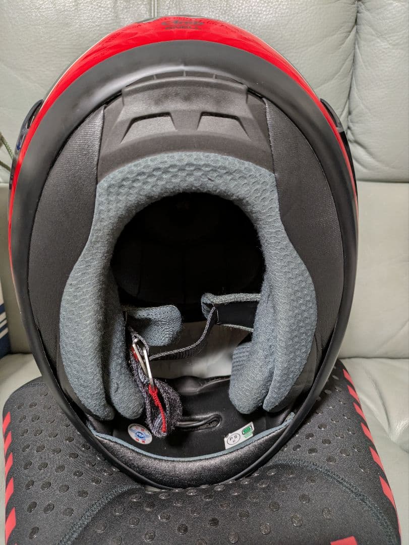 Arai RX-7RR5 タイラ 赤 57-58cm