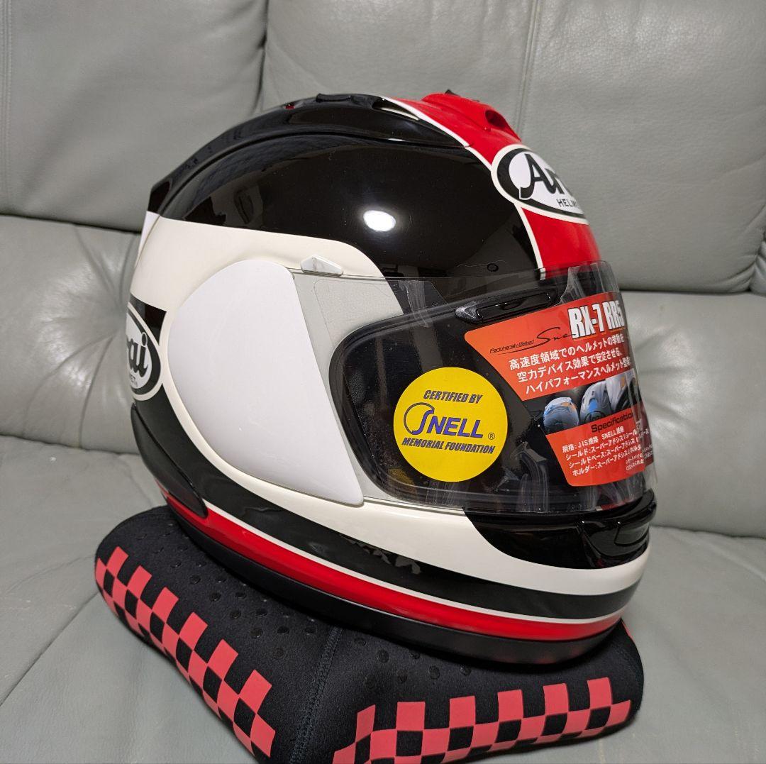 Arai RX-7RR5 タイラ 赤 57-58cm