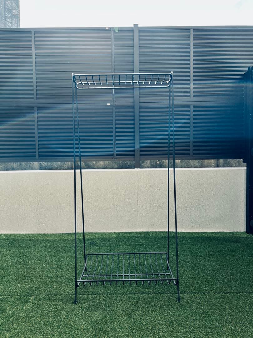 unico stella ウニコ ステラ ワイドハンガー 黒 アイアン製 ラック