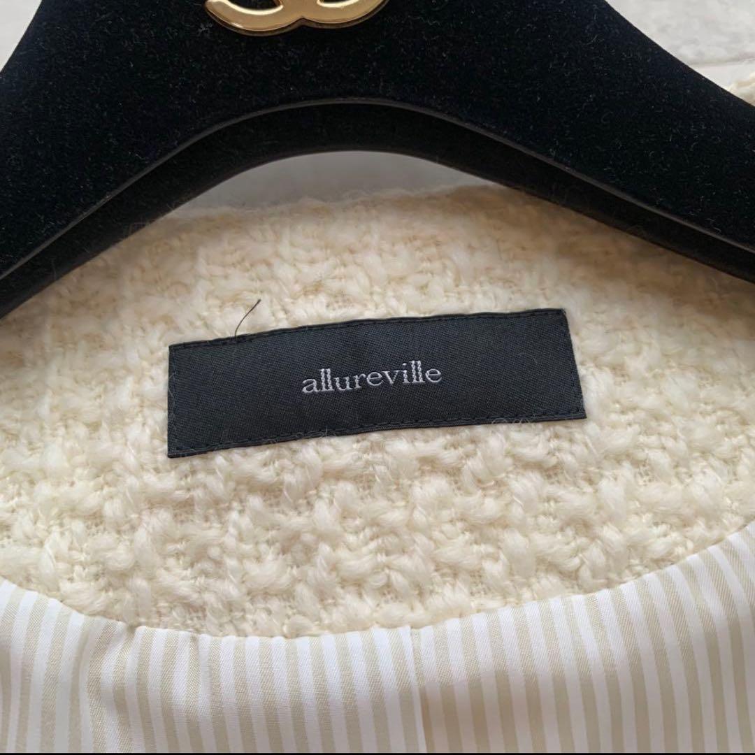 美品♡2024年♡アルアバイル ロービングツイード クルーネックジャケット