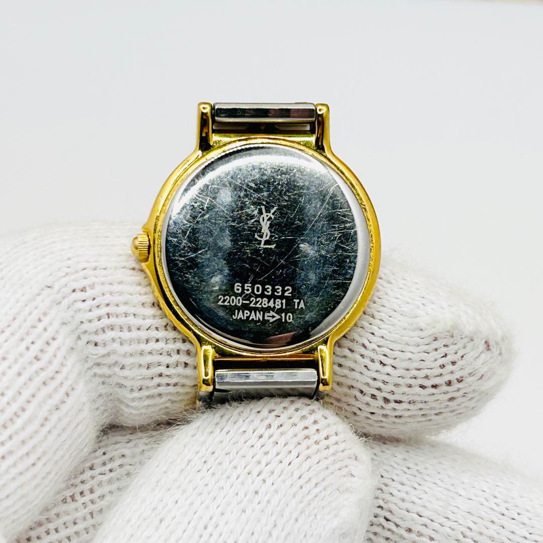美品✨ Yves Saint Laurent イヴサンローラン 腕時計 コンビ