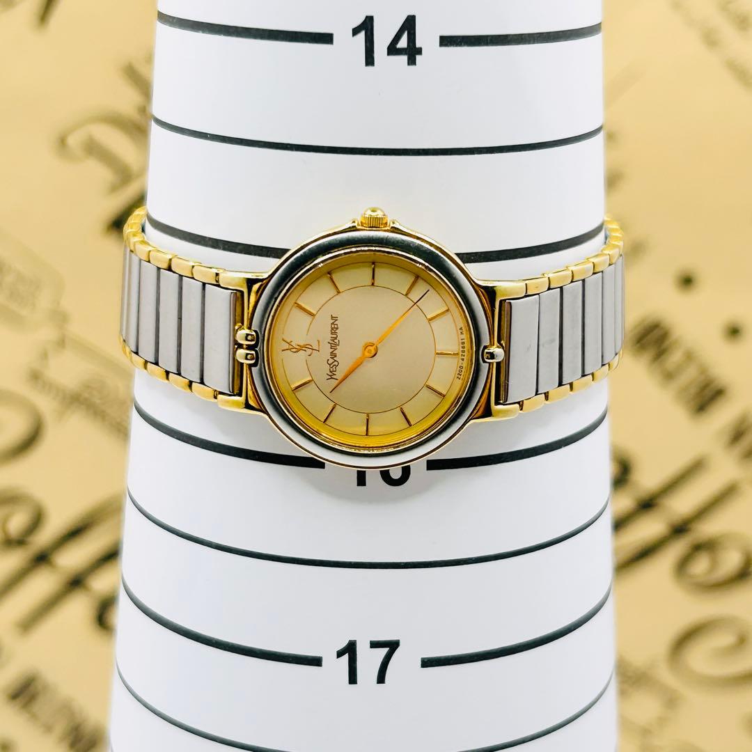 美品✨ Yves Saint Laurent イヴサンローラン 腕時計 コンビ