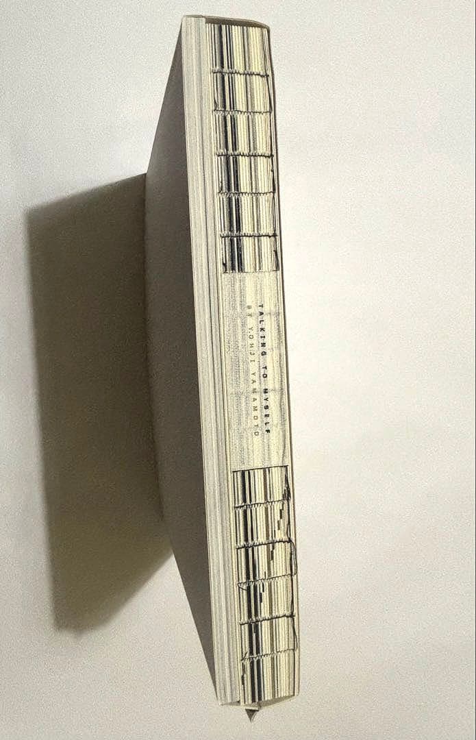 TALKING TO MYSELF BY YOHJI YAMAMOTO 山本耀司