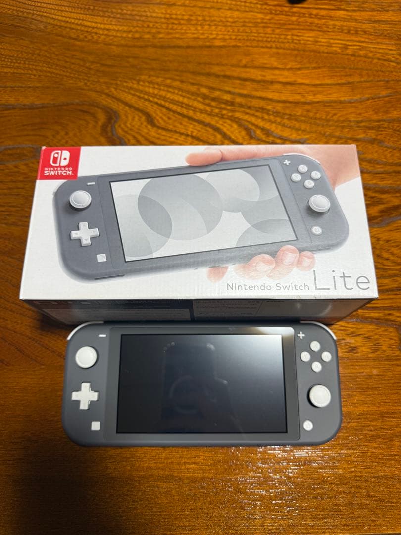 超美品　Nintendo Switch Lite グレー 本体