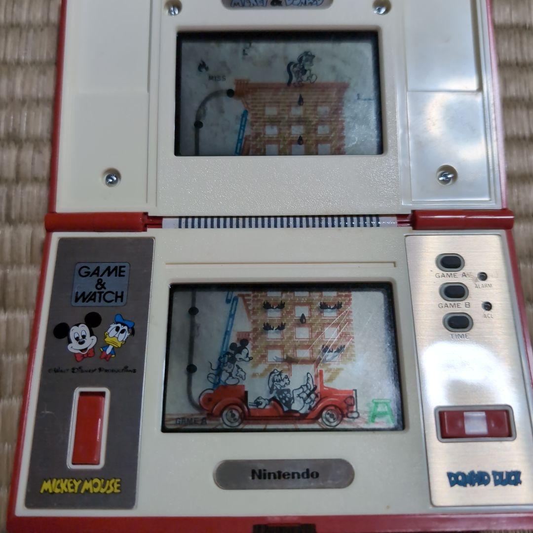 ゲームウォッチ　ミッキー＆ドナルド
