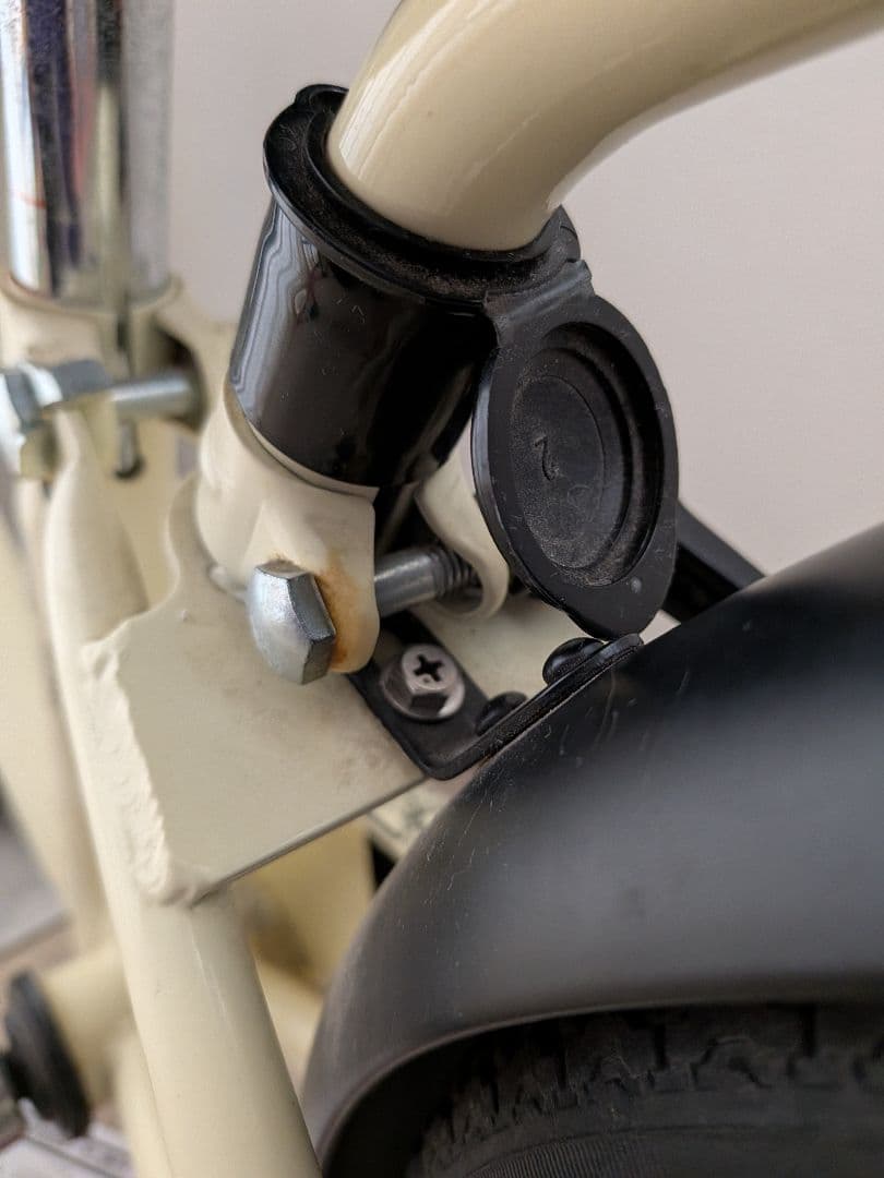 無印良品　子ども自転車　16型幼児自転車　ベージュ　アイボリー　16インチ　双子