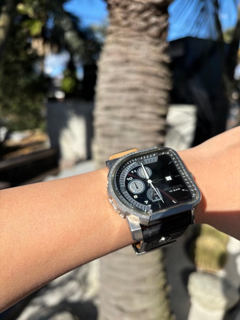 レア✧︎【DIESEL】ディーゼル DZ-4159 クロノグラフ クォーツ