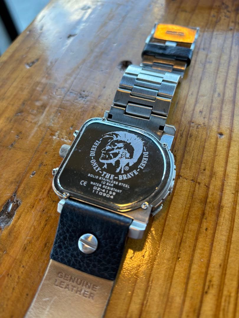 レア✧︎【DIESEL】ディーゼル DZ-4159 クロノグラフ クォーツ