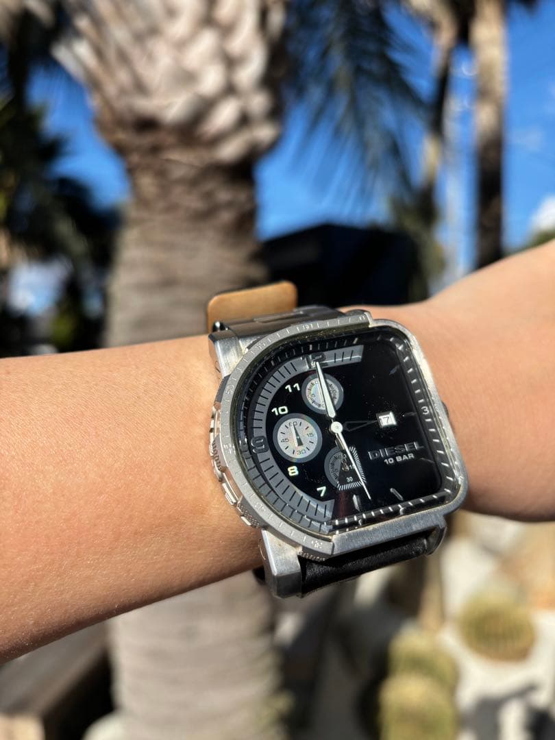 レア✧︎【DIESEL】ディーゼル DZ-4159 クロノグラフ クォーツ