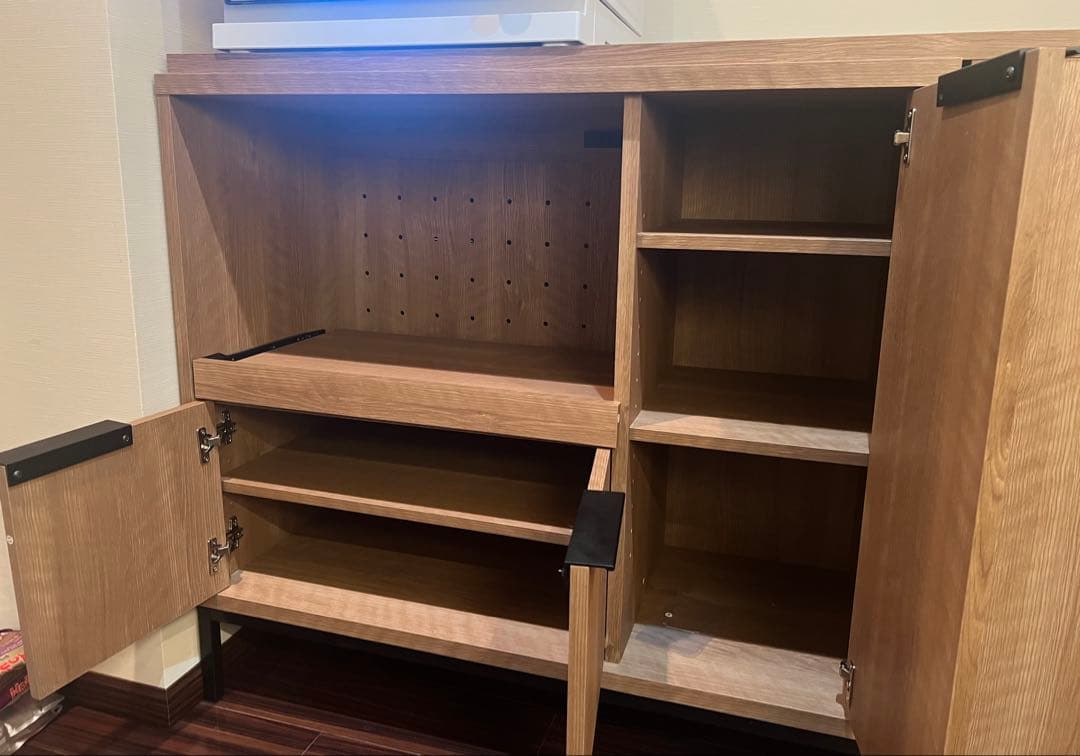 アーガス 伸縮キッチンカウンター・レンジ台 幅110cm〜170cm