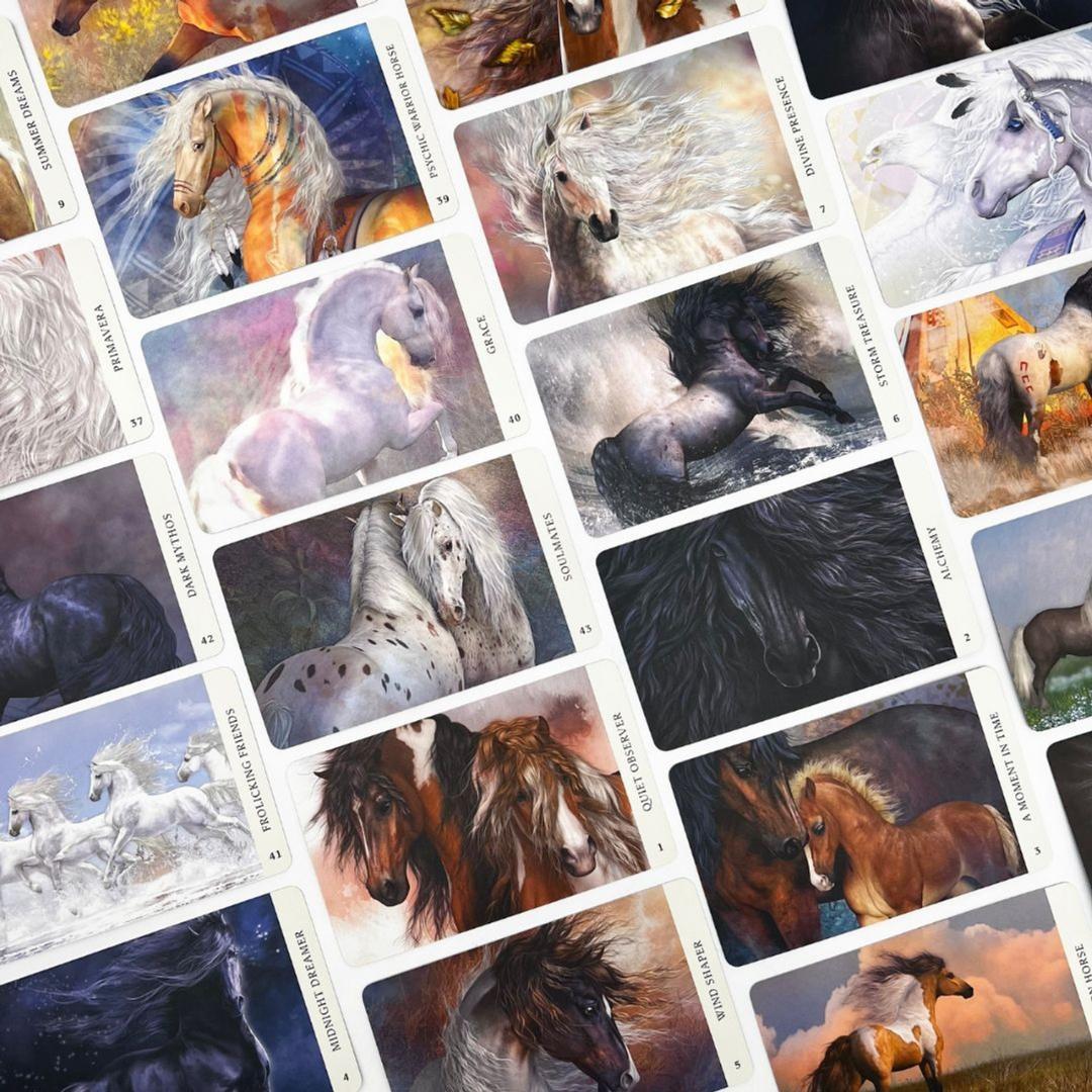 【正規品オラクルカード】超希少✨美しく幻想的な馬たちの知恵のオラクルカード