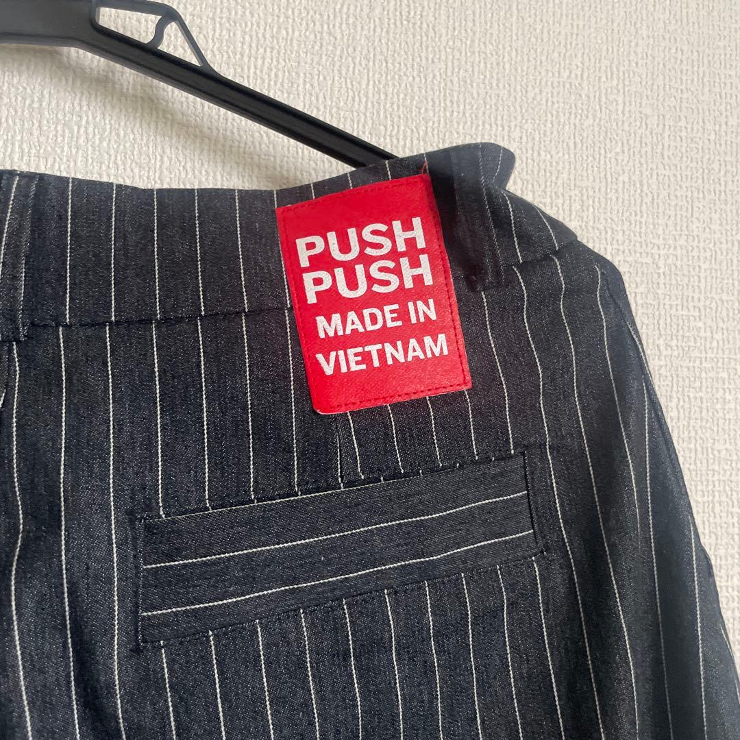 PushPush ストライプパンツ