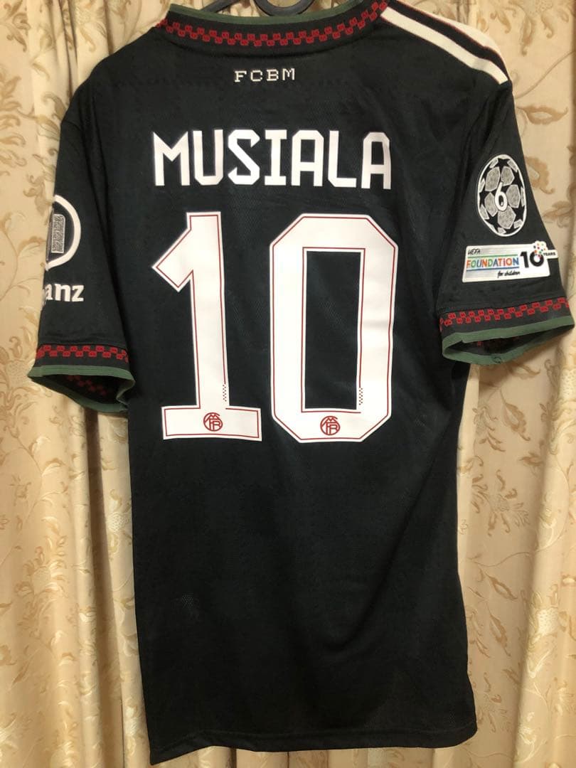 [美品]バイエルン25/26 3rd J・ムシアラ CL仕様 オーセンティック