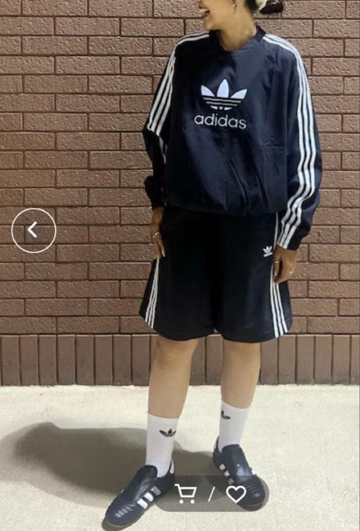 【Sサイズ】アディダス ブラック ワイドパンツ Sサイズ