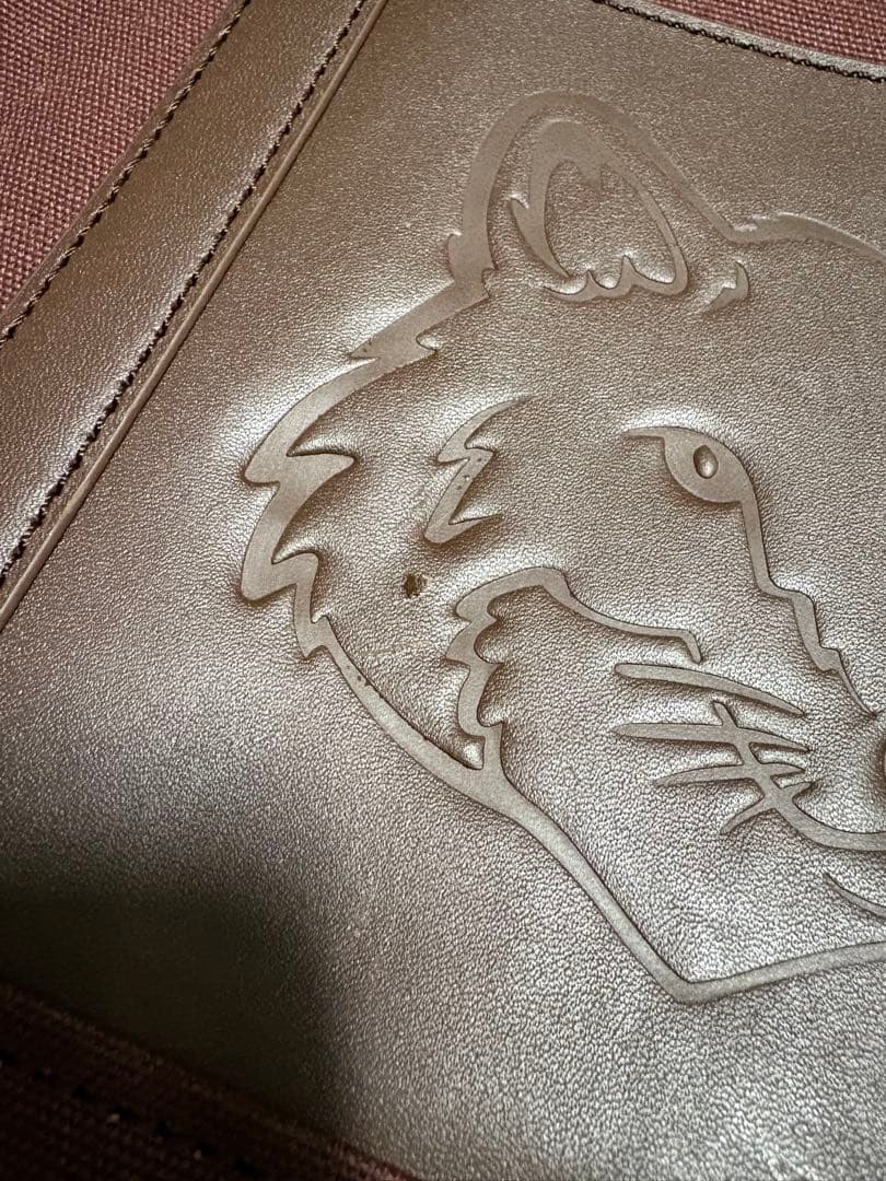 MAISON KITSUNE メゾンキツネ　フォックスヘッド スモール トート