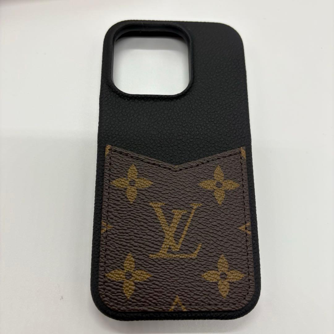 極美品 ルイヴィトン モノグラム iPhone15Pro スマホケース バンパー