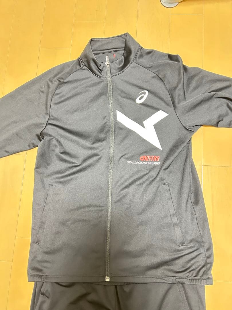 ✨ほぼ未使用✨アシックスA-I-M裏トリコットウインドブレーカー セットアップ