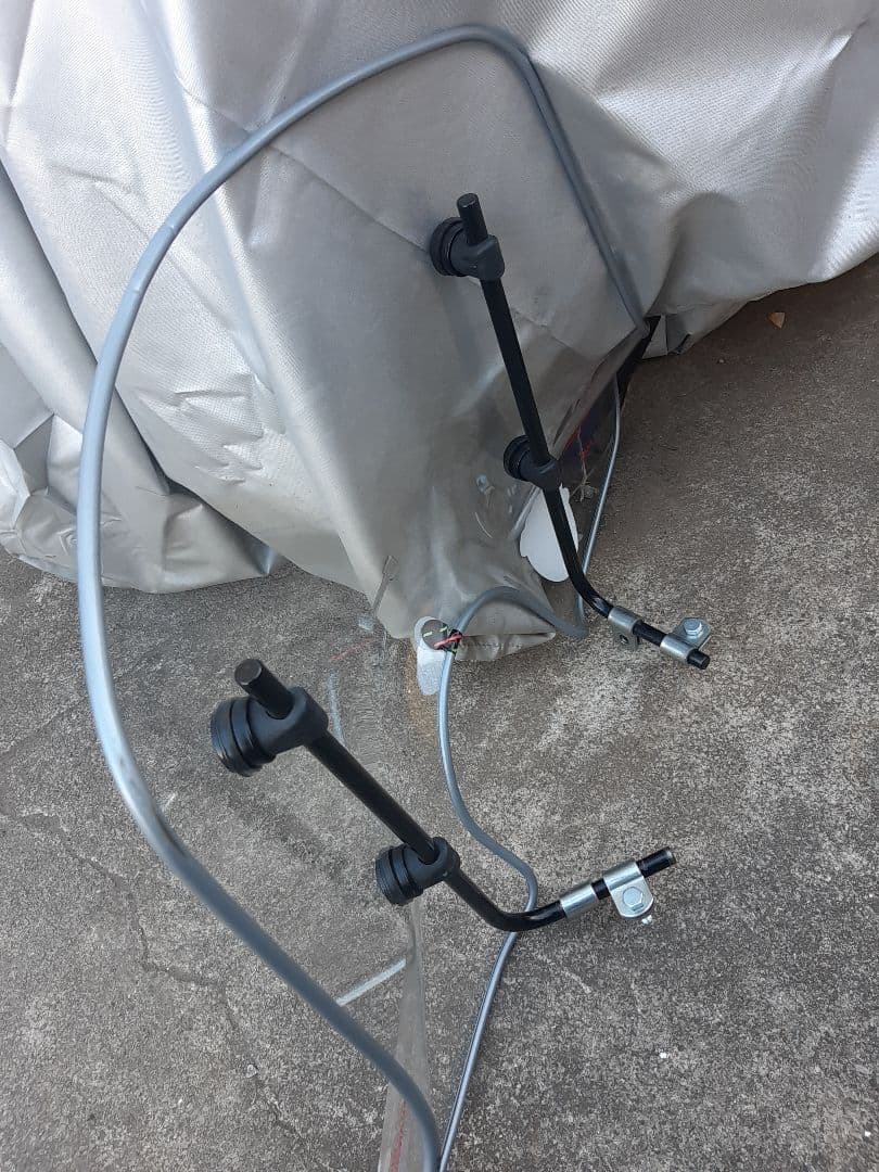 ベスパ PX系用　FACO製　ロングスクリーン　透明　美品　イタリア製