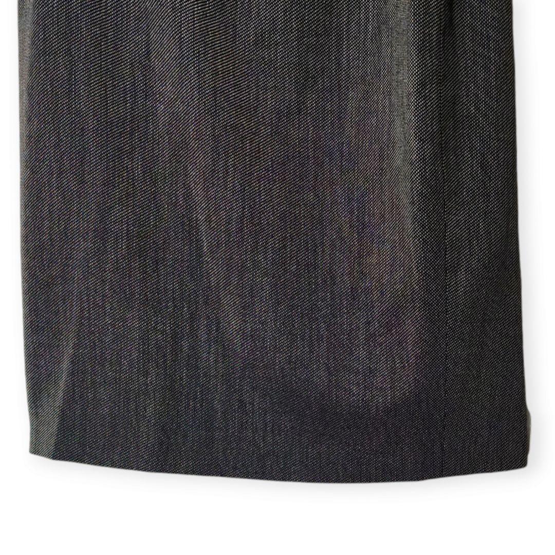 【マックスマーラ】ダブル スカート セットアップ 白タグ 比翼ボタン XL相当