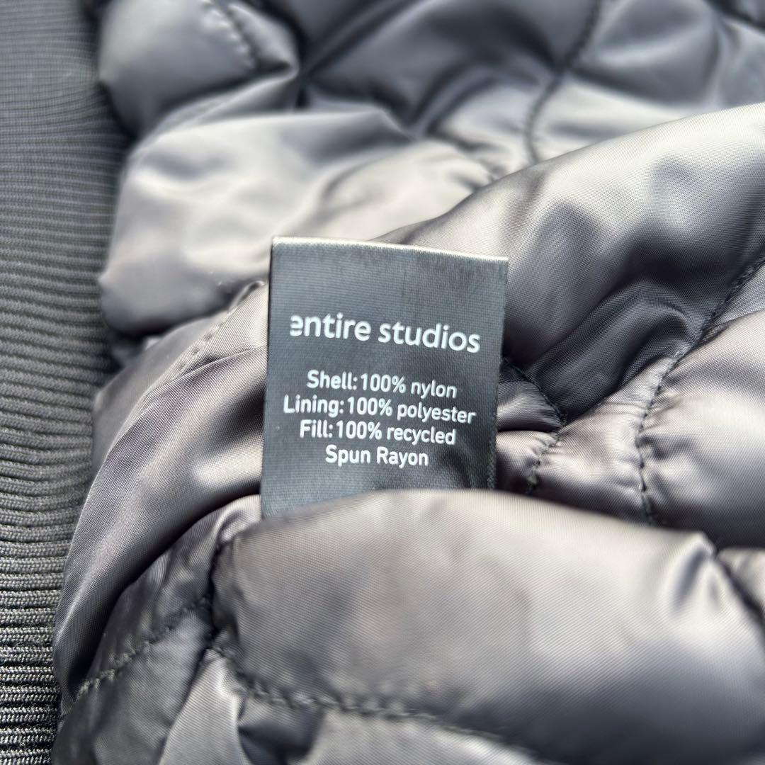 【美品】entire studios BOMBER V-22 MA-1 XS