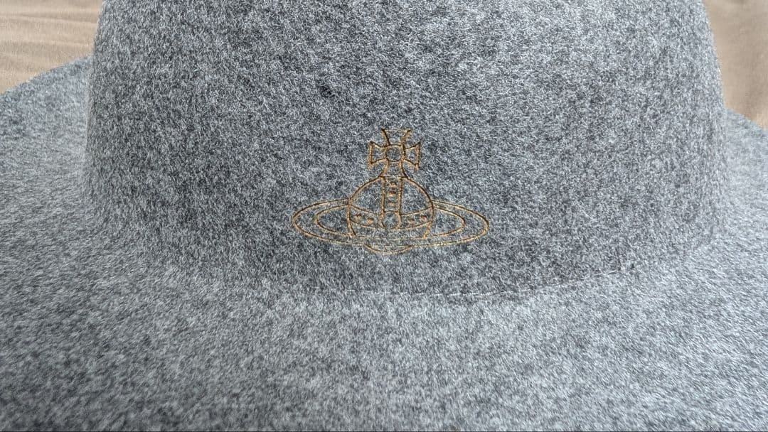 Vivienne Westwood ウールハット グレー