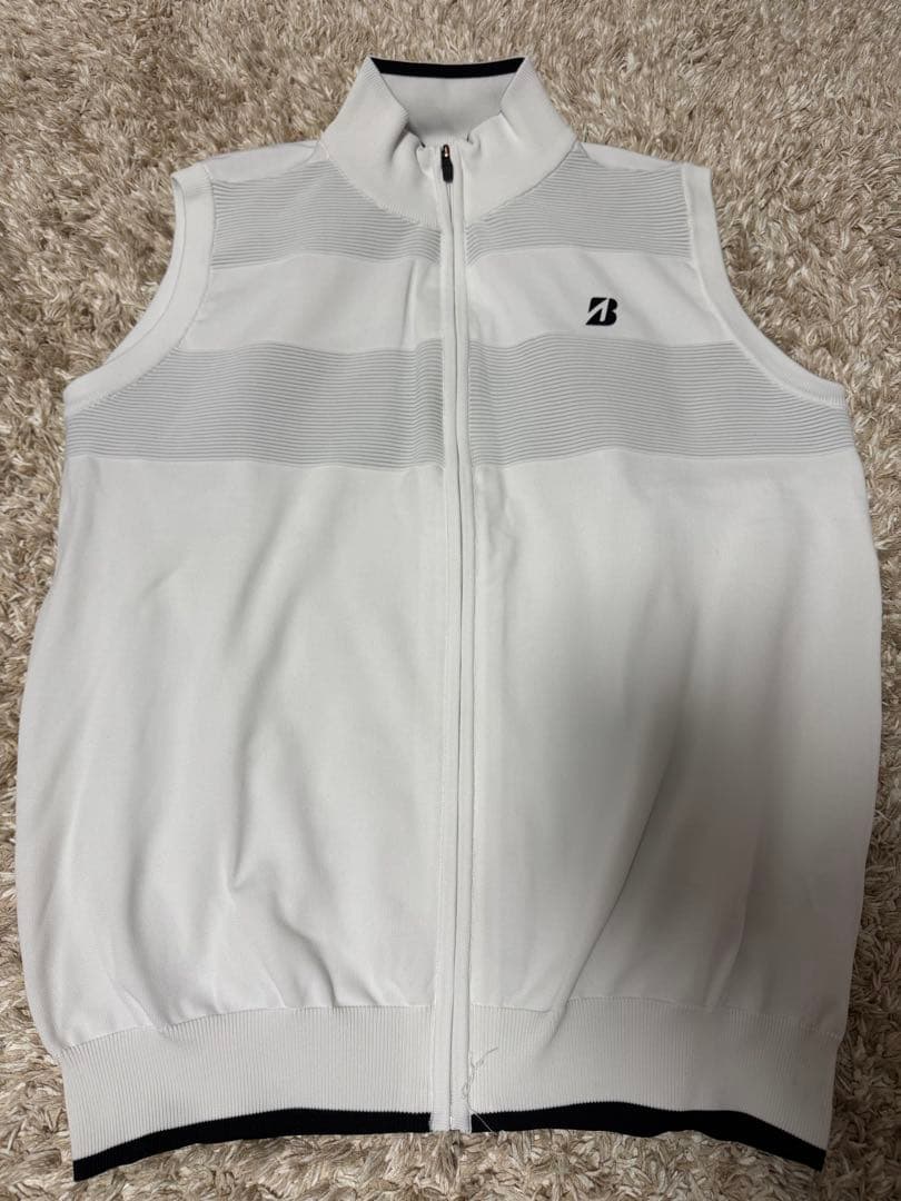 ブリヂストン　BRIDGESTONE ゴルフウェア　2点セット　LL ホワイト