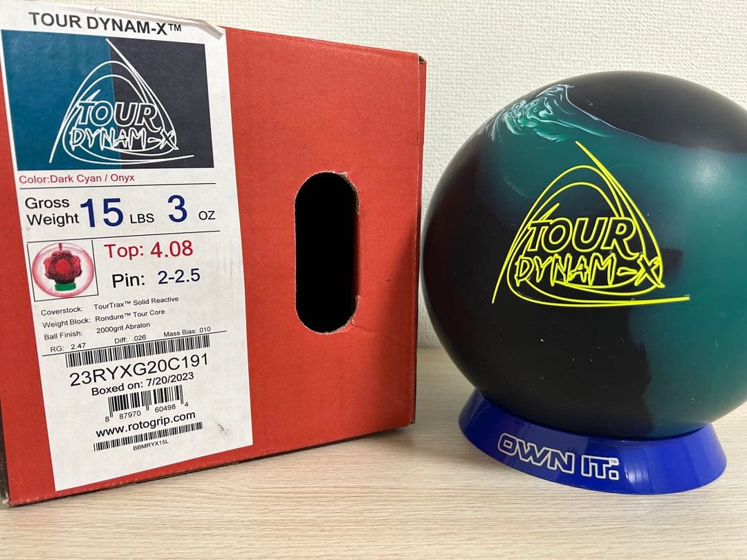 ボウリング　ツアーダイナミクス(15ポンド新品)