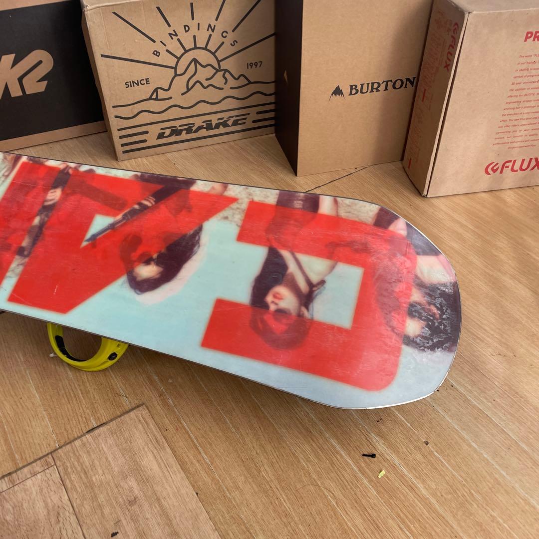 Capita×FLUX　キャピタ　フラックスバインディング付　スノーボードセット