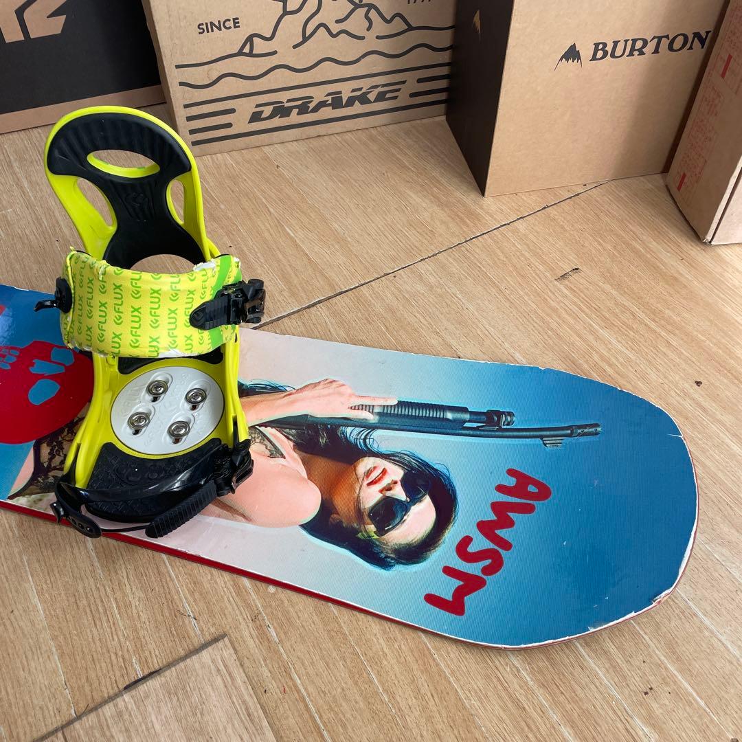 Capita×FLUX　キャピタ　フラックスバインディング付　スノーボードセット