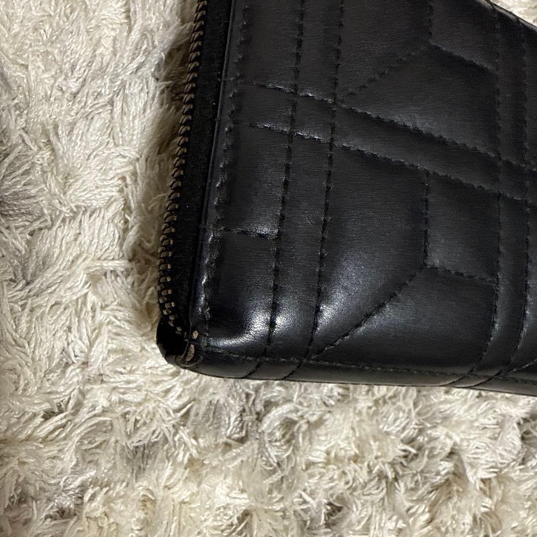 Gucci ブラック キルティング 長財布