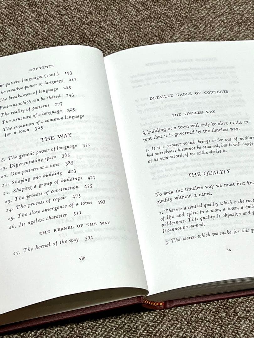 洋書 THE TIMELESS WAY OF BUILDING