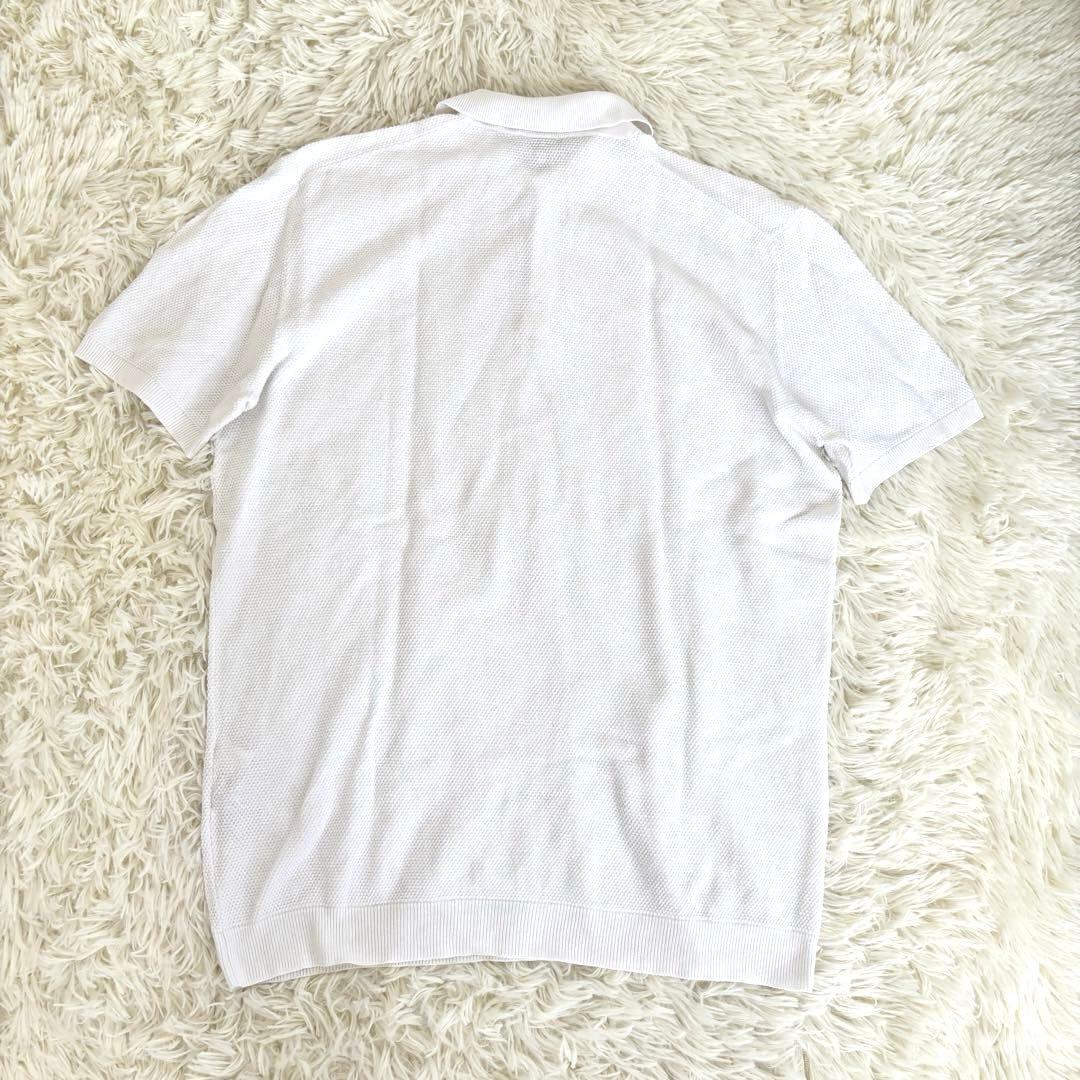 美品 チルコロ CIRCOLO1901 リネン麻混ポロシャツ ビッグ大きめXXL