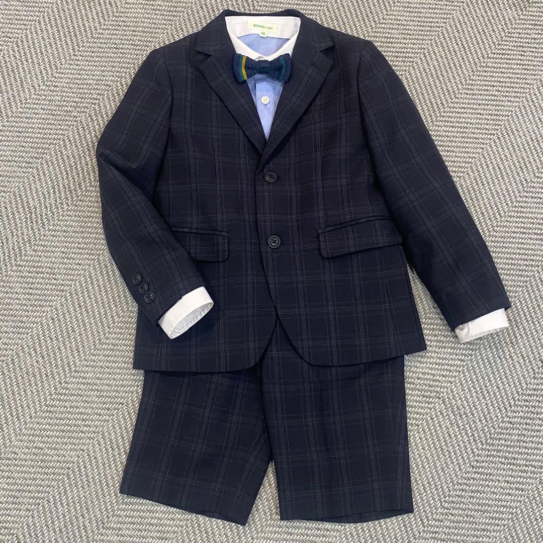 BEAMSminiキッズスーツセットアップスーツ　120 フォーマル 入学式卒服