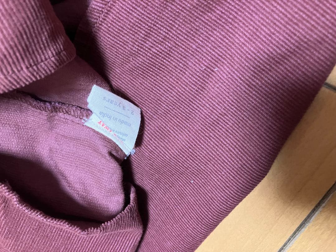 Apolina コーデュロイ　ワンピース 2-3y