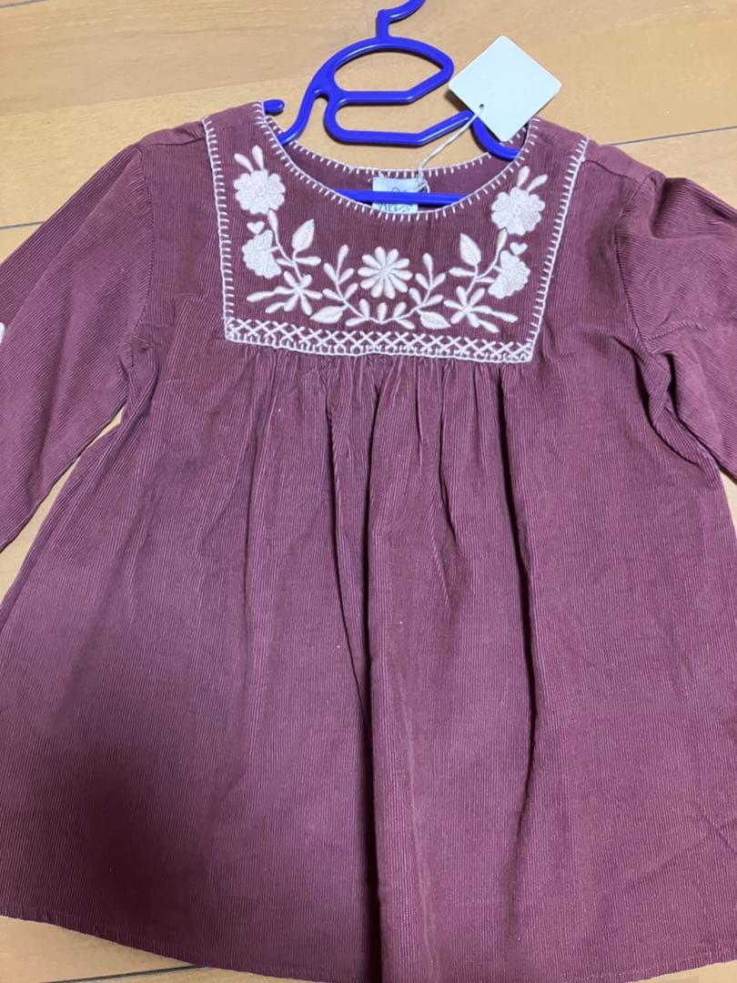 Apolina コーデュロイ　ワンピース 2-3y